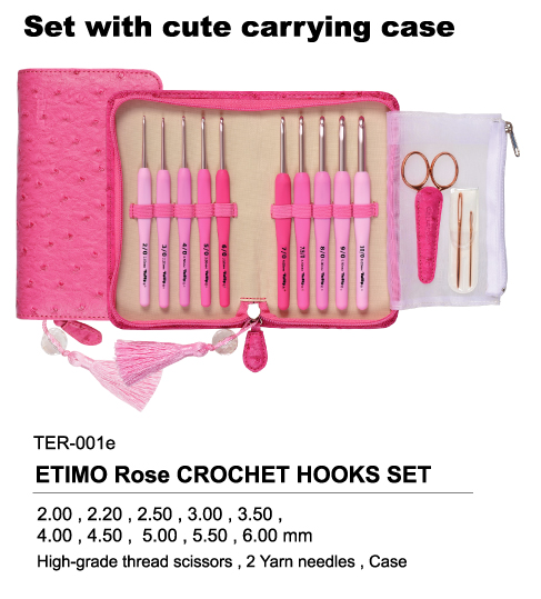 □Tulip Co., Ltd□ Handicraft>ETIMO Crochet Hooks & Steel Crochet