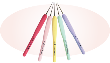 Sucre Beads Crochet Hooks With Cushion Grip